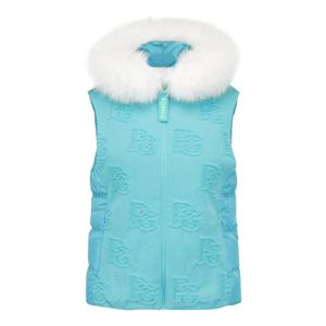 [파리게이츠] (521E4SV303)여성 부클 로고 패턴 구스다운 베스트