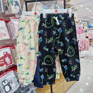 [래핑차일드](모다진주) 스마일 기모 조거팬츠 85C39-402-310_JJ