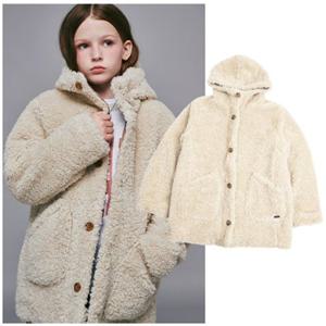 블루테일2 AZH4CT01BG 주니어 남아 여아 베이지 양털 코트 초등 2025년 겨울