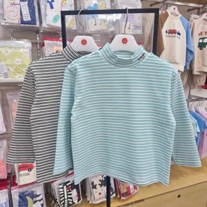 [래핑차일드]래핑차일드(모다진주) 스트라이프터틀넥 85C19-335-