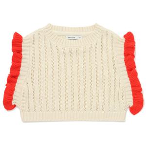 [래핑차일드]래핑차일드 프릴니트 베스트 85A19-223-70_JJ