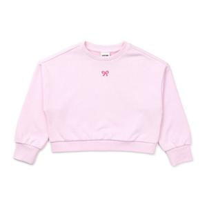 [래핑차일드]래핑차일드 리본 크롭 맨투맨 84A29-332-77_JJ