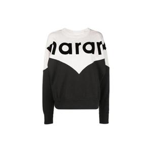 이자벨마랑 여성 에뚜왈 휴스턴 페디드 블랙 맨투맨 SW0006FA A1M08E 02FK