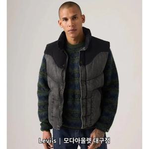 [리바이스]Levi s 남성 빈티지 그레이 패딩 베스트 (003GQ0001)