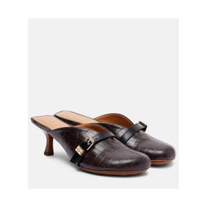 가니 40 크로커다일 이펙트 레더 뮬 P01101062