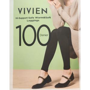 [비비안(스타킹)]세이프 기모 100D 레깅스 TS0437