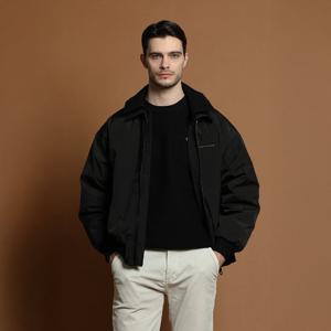 빠니깔레 덕다운 더블 카라 블루종 자켓 M-QCJP54