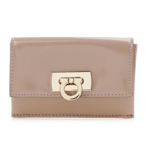 [페라가모] 여성 간치니 카드지갑 22 0435 BEIGE 0763024
