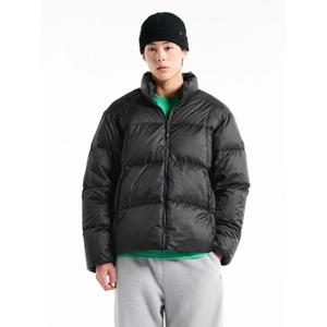 [휠라] FILA 25년 신상 남여공용 플로우 다운 자켓 FS254DJ01X002006 차콜-3