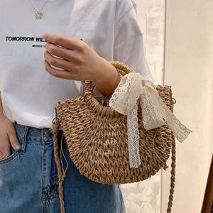 왕골가방 여성 여름가방 여행가방 2컬러 왕골 라탄 토트백