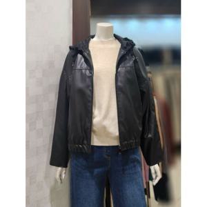 [벨라디터치]MARIOV9F4JK22 페이크 가죽 자켓