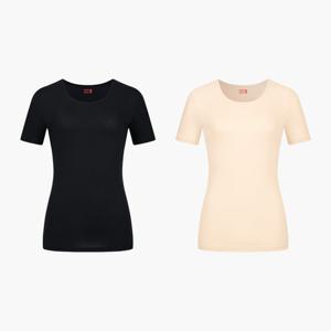 BYC 보디히트 여성 반팔 발열 내의 내복 상의 DBS7151