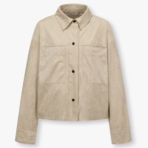 [보브]신세틱 스웨이드 크롭 점퍼 (7155420004)