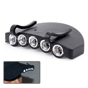 헤드랜턴 5구 LED 캡라이트 헤드램프 등산모자