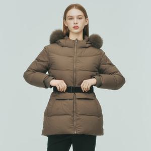 [링스본사] 여성 후드 퍼 긴기장 덕 다운점퍼 L21E4JP353_BG