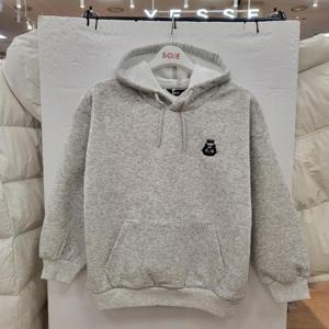 소이 HC22 멜란지 벨로아 본딩 후드티 25W5751