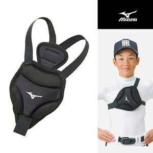 미즈노 심장보호대(10109BK) 가슴보호대 가드 패드