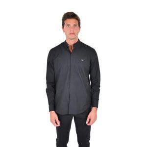 엠포리오 아르마니 긴팔 셔츠 EM003091TE16991 UC001 Black