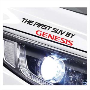 D24 제네시스GV80호환 미니 슬로건 로고 데칼스티커