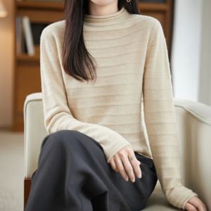 [에이시크] 아르페 입체골지 반목니트 C25CKN991