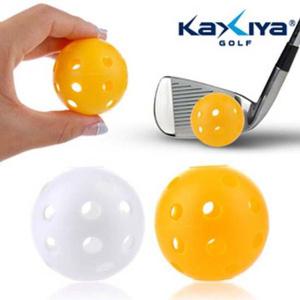 플라스틱구멍공(12개입) 골프연습볼 골프연습용품