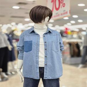 ab.f.z 세이브존09 주머니 포인트 데님남방 afnz5b31g