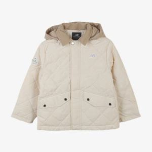 M 뉴발란스키즈패딩 PQC NK9QFB433U-39 ESSENTIAL 후드 퀼팅 자켓