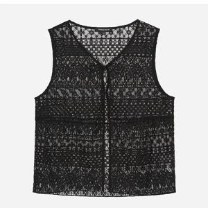 [써스데이아일랜드]오픈형 레이스 베스트 T256MVT176W