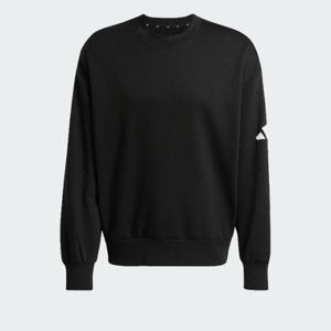 아디다스긴팔티 LQM JF3542 Essentials 루즈 핏 3 바 로고 스웨트셔츠