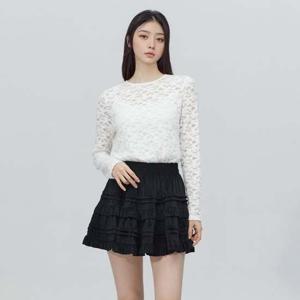 [랩]레이스 라운드 블라우스(AR4WBA68)