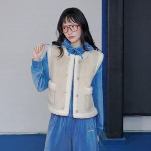 [LAP] 인조 무스탕 베스트 AR4MVA60