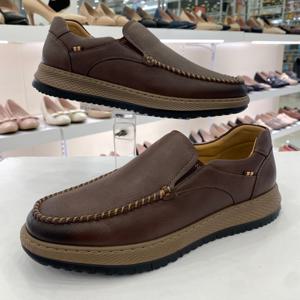 [에스콰이아]에스콰이아 남성 소가죽 로퍼 슬립온 YAEFHLI42 GN