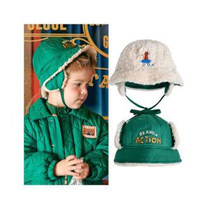 [모이몰른]유아 노아패딩 버킷햇 모자 M234CAA01P