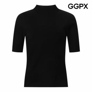 [GGPX] 기본 반하이넥 반팔 니트 (GP9KP007B)