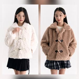 [더데이걸]뽀글이 퍼 자켓TGJA25W01