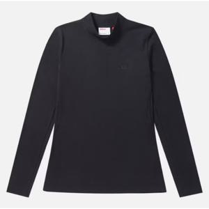 윌슨긴팔티 LQC W243002GTL92-BLK 여성 모크넥 긴팔티