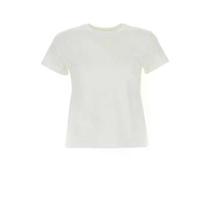 25FW T BY 알렉산더왕 화이트 코튼 t 셔츠 4CC3241521100 TP565335737