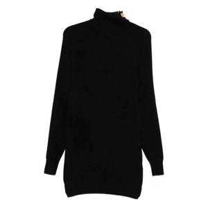25FW Balmain 쇼트 캐시미어 점퍼 드레스 FF0R9382KI870PA TP567458415
