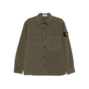 스톤 아일랜드 긴팔 셔츠 K2S151200025S0184V0154 GREEN