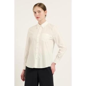 [비씨비지]화이트 기본 로고 셔츠 B5C7B412