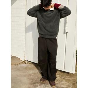 (225Y21EQ35) [에잇세컨즈] 코튼 카고 팬츠  블랙