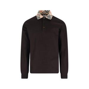 버버리 폴로 티셔츠 8116012A1491 Brown