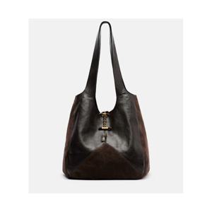 끌로에 Chloe Balloon 미디엄 레더 스웨이드 숄더 백 P01085860