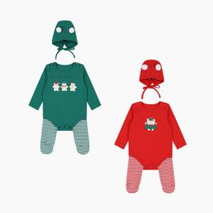 [압소바]캐롤 바디슈트세트(모자) A2710624