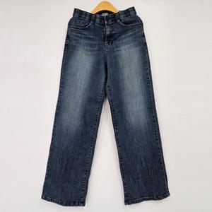 빅사이즈 502 코어와이드밴드데님팬츠 DLOT731