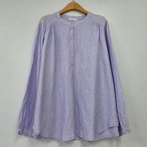 빅사이즈 502 올드런단추주름블라우스 DLYT919