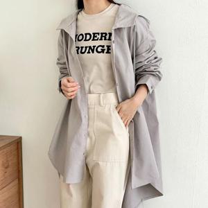 빅사이즈 503 아더단추후드사파리 DBNT981