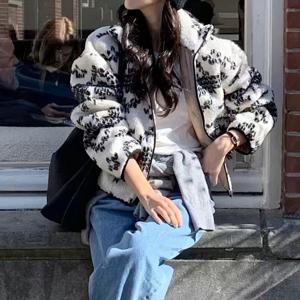 [올리비에스클로젯]노르딕 후리스 집업접퍼_O2511JP020D