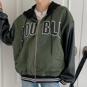 빅사이즈 510 더블시보리야구자켓 DPOV545