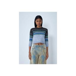 25 FW 아크네 여성 페어 아일 니트 스웨터 acn0262010gry